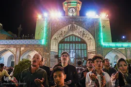 مراسم تحویل سال در حرم حضرت عبدالعظیم حسنی(ع)
