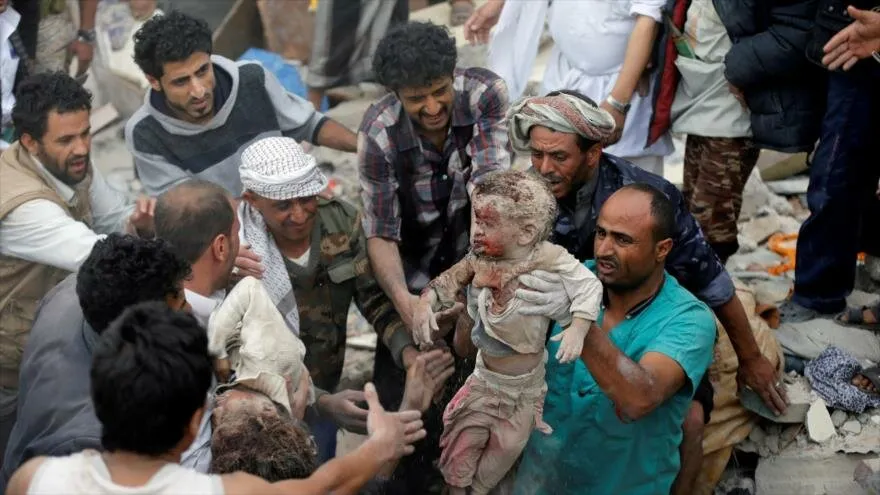 Mueren cinco niños yemeníes por explosión de una bomba saudí