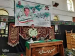 مراسم چهلم شهید مدافع امنیت شهید علی میرزایی در ملایر