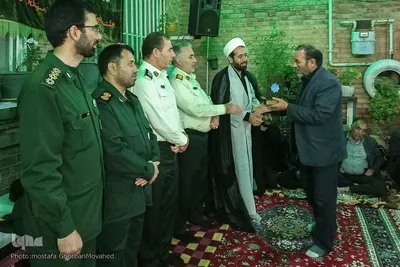 برگزاری یادواره شهدا و تجلیل از خانواده شهدای نیروی انتظامی منطقه ارسباران در شهرستان اهر