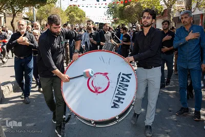 آیین پیاده‌روی جاماندگان اربعین حسینی در قزوین