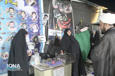 خدمت مواکب ملایر به زائران اربعین
