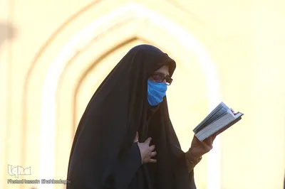 مراسم دعای عرفه در جوار کریمه اهل بیت