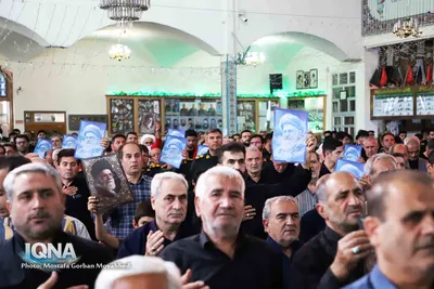 مراسم بزرگداشت اربعین قائد شهید امت حضرت آیت الله سید علی خامنه ای در اهر 