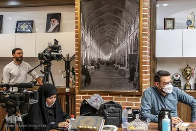 نشست خبری معاون شهردار و رئیس سازمان فرهنگی شهرداری شیراز‎‎