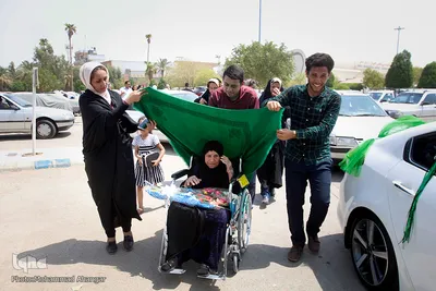 بازگشت کاروان حجاج در خوزستان