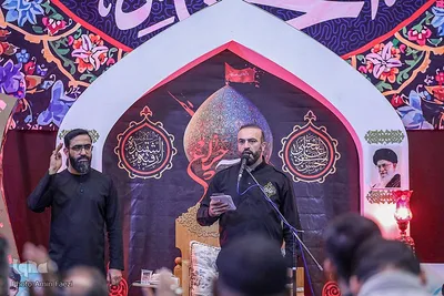 مراسم سوگواری شهادت حضرت رقیه(س) و گرامی‌داشت هفتمین روز شهادت شهدای حرم حضرت احمدبن موسی(ع) در شیراز