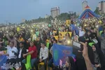 جشن بزرگ محفل قرآنی علویون در ساحل دریای بابلسر