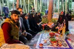 مراسم تحویل سال نو درگلستان شهدای اصفهان