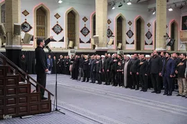 اولین شب مراسم عزاداری سید و سالار شهیدان(ع) در حسینیه امام خمینی(ره)