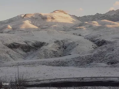 طیبعت برفی امروز در مناطق شهری و روستایی اهر
