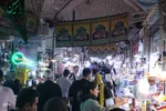سیاه پوش شدن بازار تبریز