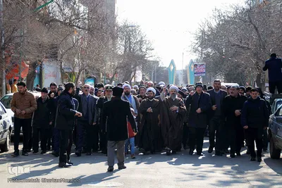 راهپیمایی خشم و انزجار از جنایات اسرائیل در شهرستان اهر