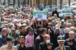مراسم تشییع پیکر شهید «علی یاری» در بیرجند