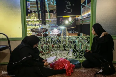 عزاداری ظهر عاشورا در محله کن