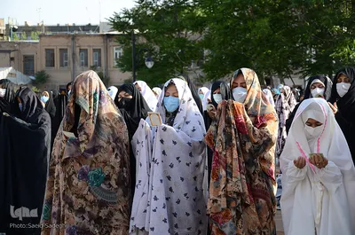 اقامه نماز عید سعید فطر در تبریز‎