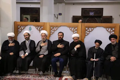 مراسم سوگواری شب شهادت رهبر معظم انقلاب در حرم شاهچراغ(ع)
