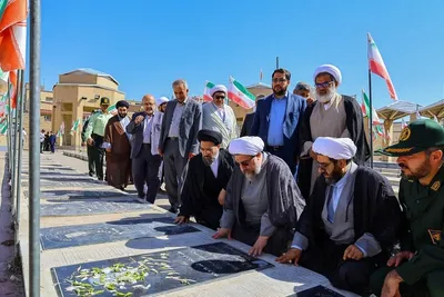 آیین تکریم و معارفه امام جمعه سراب