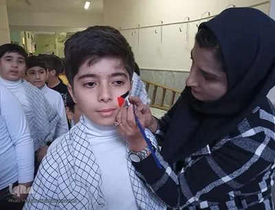 مراسم بزرگداشت شهدای غزه در اهر