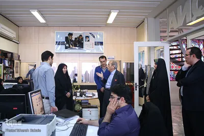 بازدید پرفسور کردوانی از خبرگزاری ایکنا