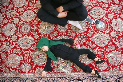 Trauerzeremonien zum Gedenken an Ruqayya bint al Hussein (s.a.)