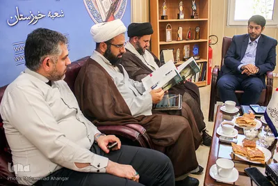 حضور مدیرکل تبلیغات اسلامی خوزستان در تحریریه ایکنا 