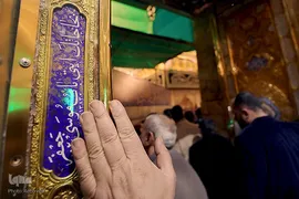 حرم مطهر و نورانی امام موسی کاظم (ع) در شهر کاظمین عراق