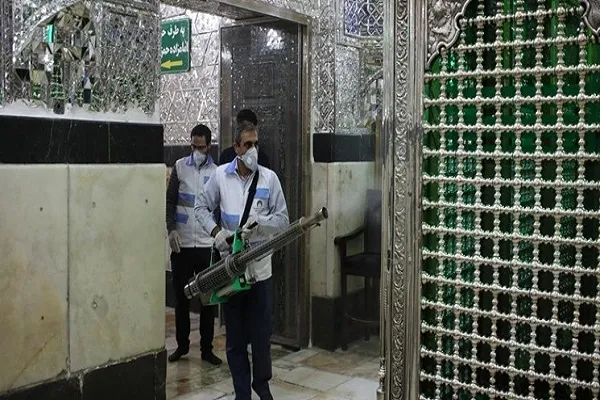 ضدعفونی بقاع متبرکه چهارمحال‌وبختیاری