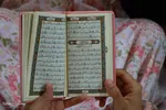 محفل بندگی نوجوانان نایینی در اعتکاف دانش‌آموزی