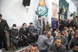 تشییع پیکر شهید مدافع امنیت امیرحسین ابراهیمی در بیرجند