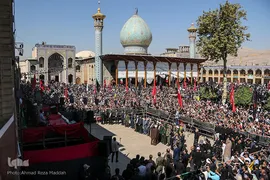 تشیع پیکر شهدای حادثه تروریستی حرم شاهچراغ(ع)-2