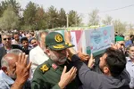 تشییع پیکر شهید هسته‌ای در یزد