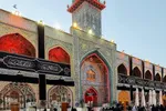حال و هوای حرم مطهر امام علی در آستانه اربعین حسینی