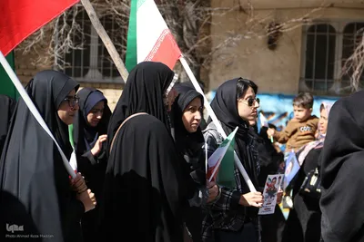 تشییع پیکرهای مطهر ۶ شهید اقتدار ملی در سپیدان فارس