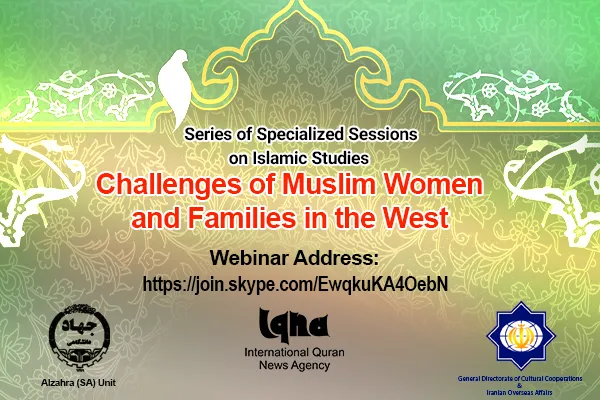 Int'l Webinar on Muslim Families in Western Countries Scheduled for Jan. 10