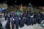 تشییع نمادین مادر بی‌نشان