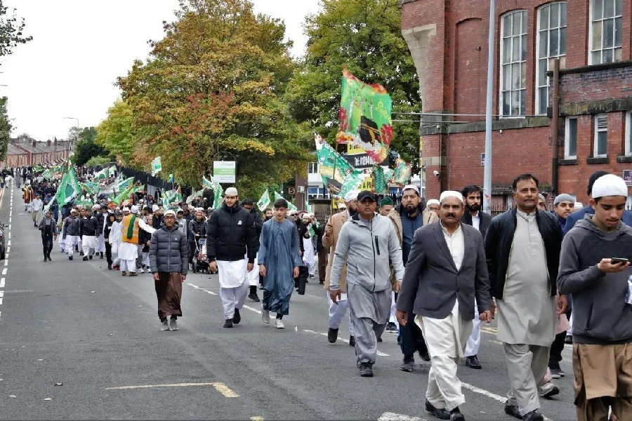 Muslims in Bolton Celebrate Prophet Muhammad Birthday by Faith Walk