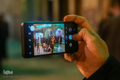 مراسم خداحافظی معتکفین
