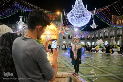 حال و هوای حرم مطهر رضوی در آستانه عید غدیر خم

