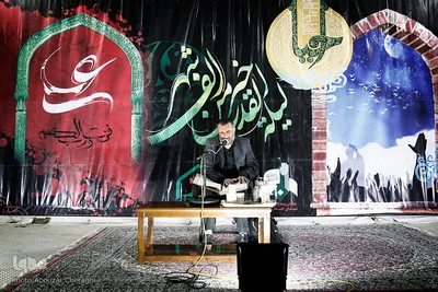  احیای شب قدر در مقبره شهدای دانشگاه امام حسین(ع)