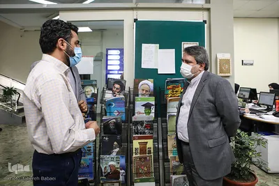 بازدید معاون هنری حوزه هنری کشور از ایکنا