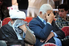 سوگواری ایام فاطمیه در جوار شهدای گمنام در اهواز
