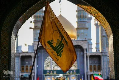 اجتماع مردمی قم در حرم حضرت معصومه
