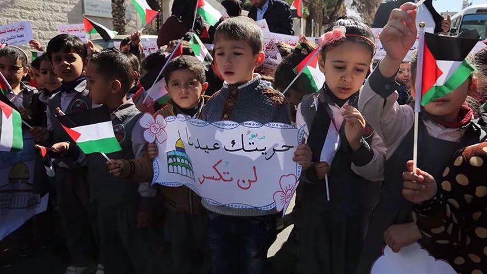 “La ONU dice que los niños palestinos no solo necesitan educación sino también seguridad”