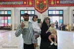 حماسه حضور در گلستان شهدای اصفهان