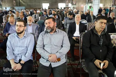 مراسم چهلمین روز ارتحال آیت‌الله سیدعلی شفیعی