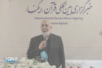 حضور محمدرضا پورمعین رئیس جمعیت قرآنی استان تهران به مناسبت روز خبرنگار در تحریریه ایکنا