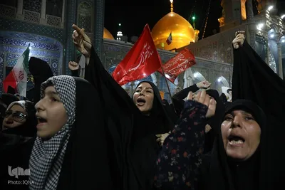 اعلام انزجار و فریاد انتقام مردم قم علیه تجاوز آمریکا به خاک ایران