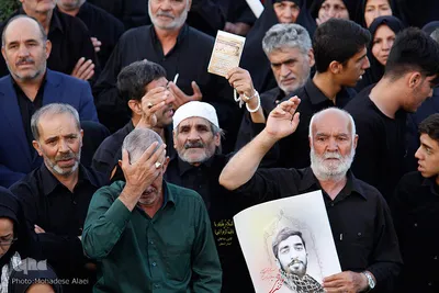 مراسم تشییع پیکر مطهر شهید حججی درمیدان امام خمینی(ره) اصفهان