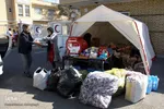 جمع آوري كمك هاي مردم سمنان برای زلزله زدگان كرمانشاه